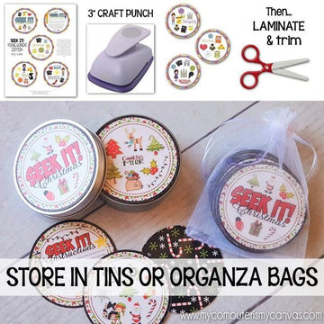 Seek IT! {Bible Stories Edition} PRINTABLE Matching Game-My Computer is My Canvas