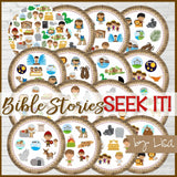 Seek IT! {Bible Stories Edition} PRINTABLE Matching Game-My Computer is My Canvas