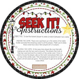 Seek IT! {Christmas Edition} PRINTABLE Matching Game-My Computer is My Canvas