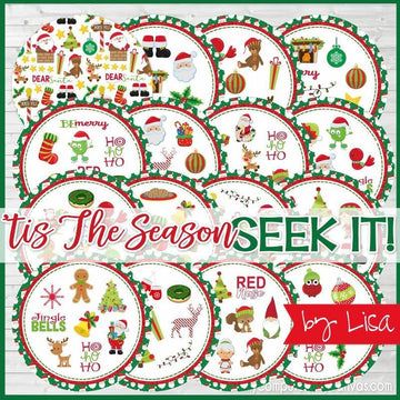 Seek IT! {Tis the Season Edition} PRINTABLE Matching Game-My Computer is My Canvas