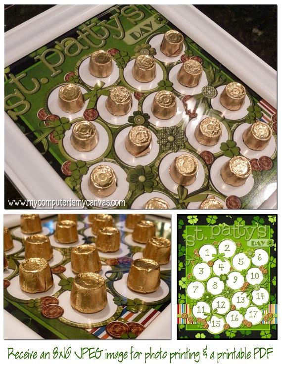 St. Patrick's Day Countdown PRINTABLE {Clearance}-My Computer is My Canvas