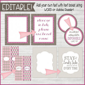 DIY Sunday Lesson Kit BUNDLE B (Kits 4, 5 & 6} PRINTABLE-My Computer is My Canvas