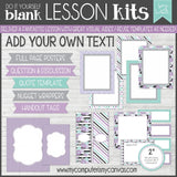 DIY Sunday Lesson Kits 1-9 {DISCOUNTED BUNDLE} PRINTABLE-My Computer is My Canvas