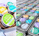 TRAVEL-SIZE Salve Kit (PICK 6 HALF OZ) + FREE Tin!