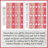 Tags & Wrappers Gift Bundle {STRAWBERRY} PRINTABLE-My Computer is My Canvas