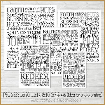 Temple Subway Art {FULL SIZE} PRINTABLE-My Computer is My Canvas