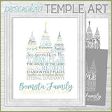 Temple Subway Art {Personalized} PRINTABLE-My Computer is My Canvas