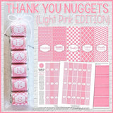 Thank You Nugget {Light Pink Edition} PRINTABLE-My Computer is My Canvas