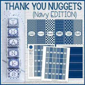 Thank You Nugget {Navy Edition} PRINTABLE-My Computer is My Canvas