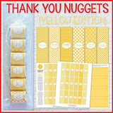 Thank You Nugget {Yellow Edition} PRINTABLE-My Computer is My Canvas