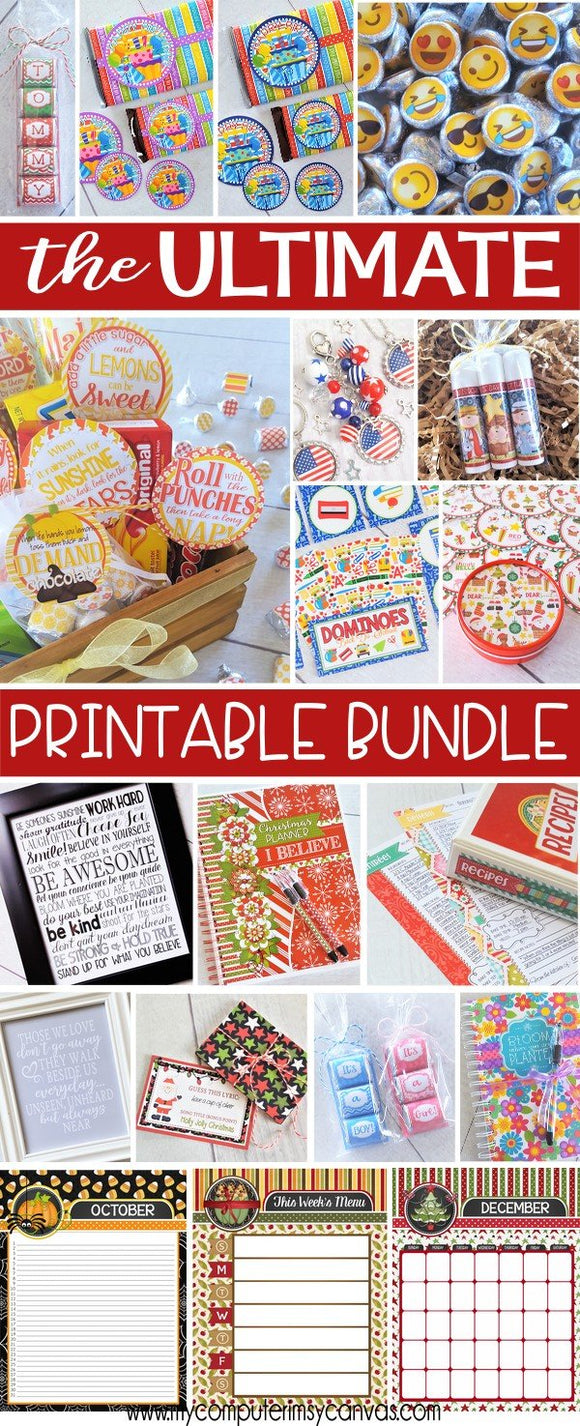 The ULTIMATE Printable Package {Discounted BUNDLE} – My Computer is My ...