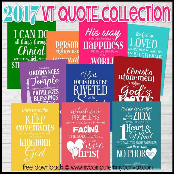 VT Quote Collection {2017} FREEBIE-My Computer is My Canvas