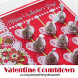 Valentine Candy Countdown PRINTABLE-My Computer is My Canvas
