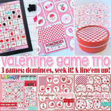 Valentine GAME TRIO Printable-My Computer is My Canvas