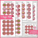 Valentine's Day Mason Jar Gift Tags PRINTABLE-My Computer is My Canvas