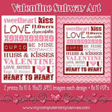 Valentine's Day Subway Art PRINTABLE-My Computer is My Canvas